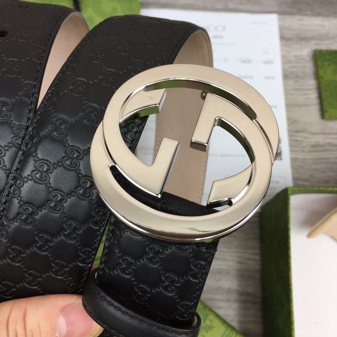 구찌 엠보 GG로고 벨트 5컬러 4cm