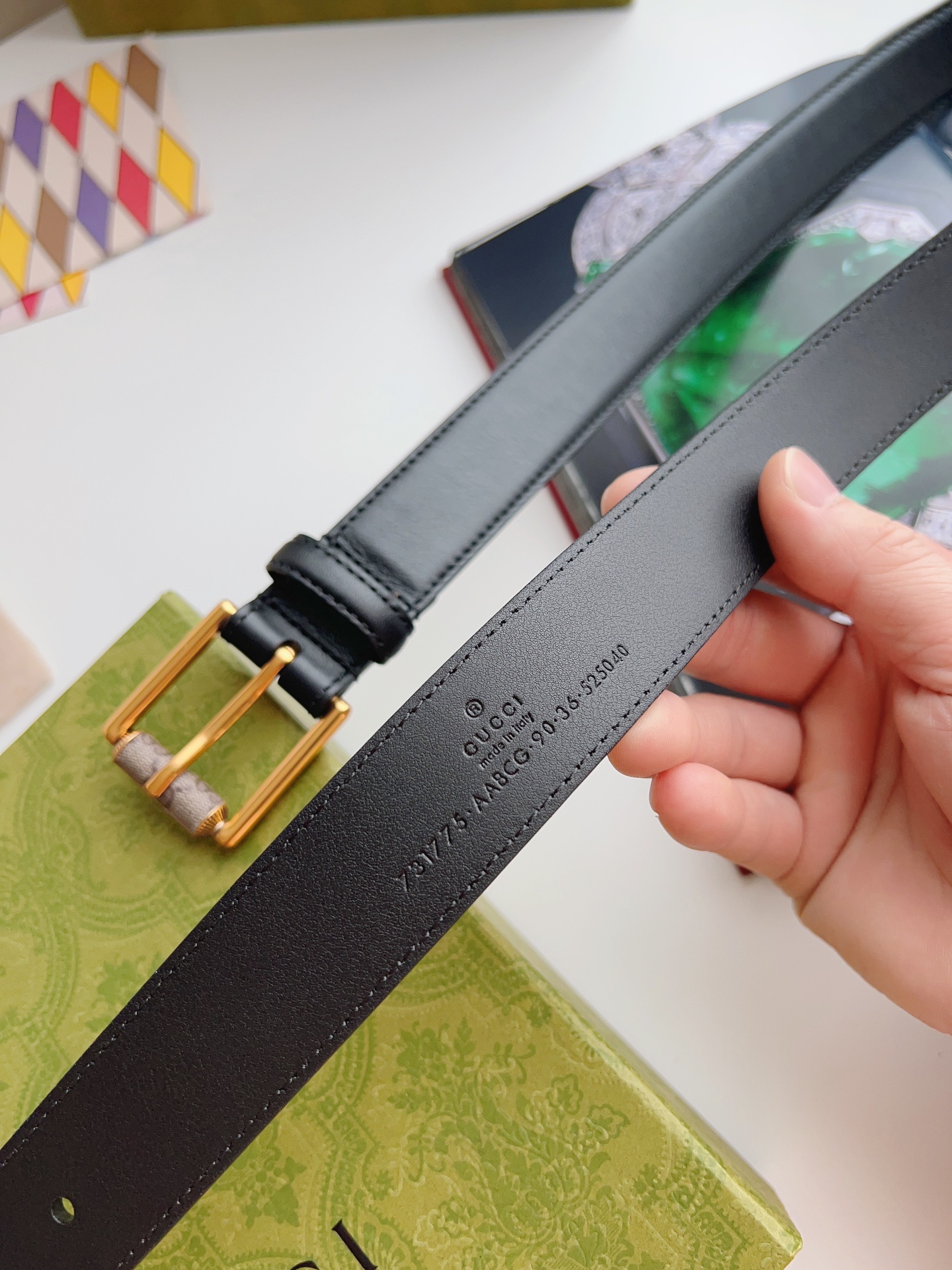 구찌 서스펜더 벨트 731775 2컬러 3cm