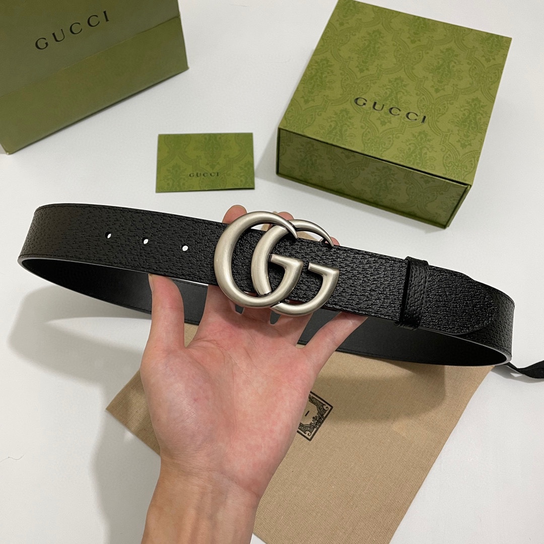 구찌 빈티지 GG로고 4cm 벨트 2컬러