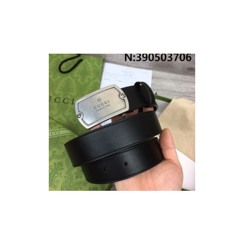 구찌 모노그램 빈티지 벨트 3.5cm