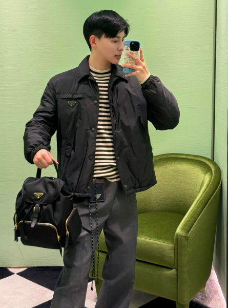 프라다 리나일론 백팩