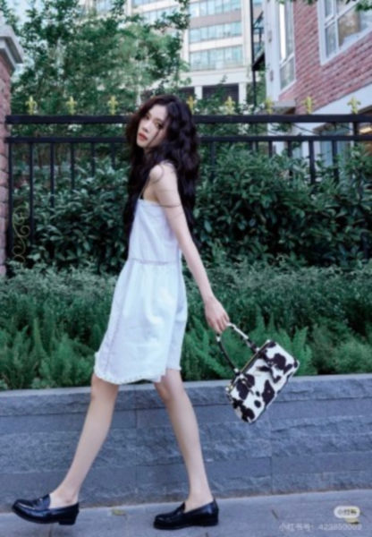 프라다 갤러리아 미디엄 프린트 가죽 핸드백(2color)