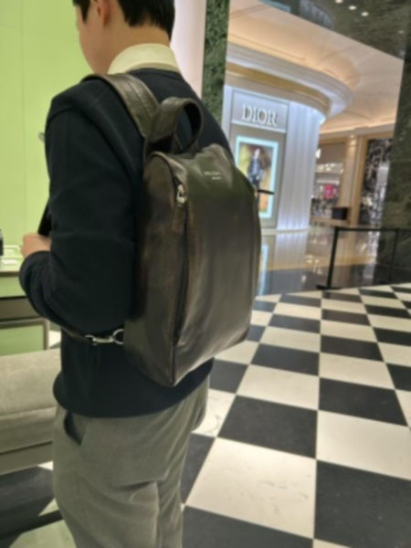 프라다 빈티지 레더 백팩