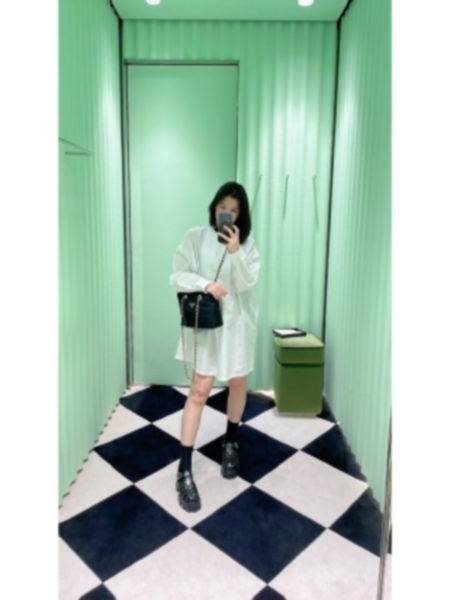 프라다 퀼팅 나파 가죽 숄더백(3color)