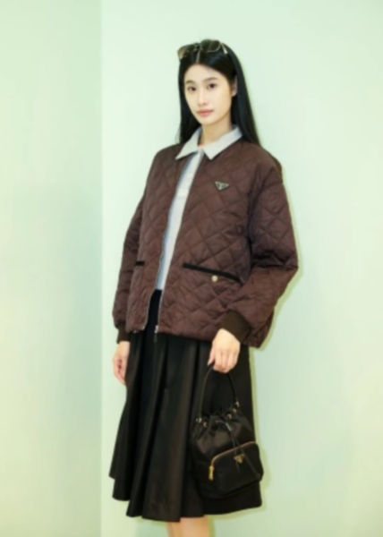 프라다 리나일론 버킷백