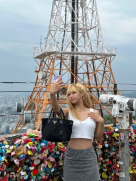프라다 포코노 투웨이 나일론 스몰 토트백