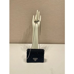 프라다 크리스털 장식 카드홀더(5color)