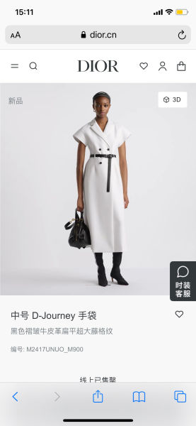 디올 스몰 카로 백