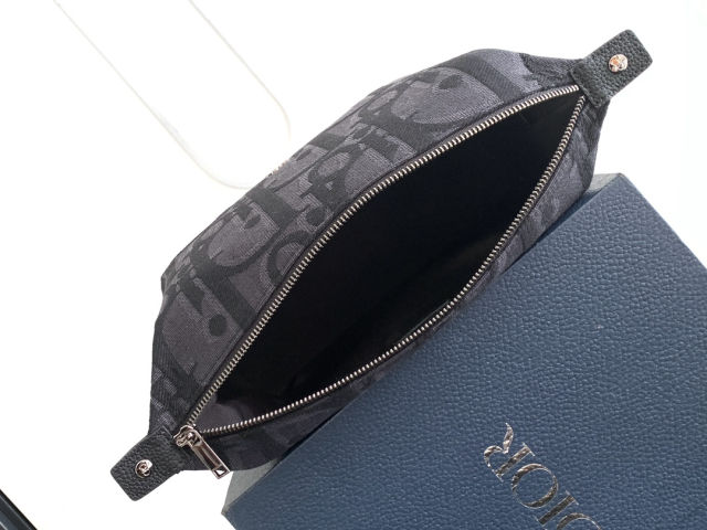 디올 오블리크 자카드 토일레트리 백(2color)