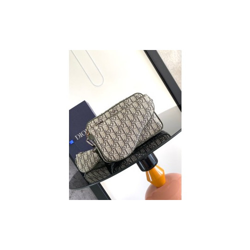 디올 새들 트리플 파우치
