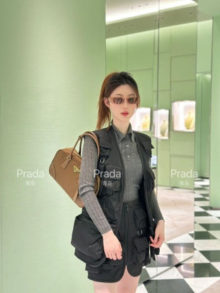 프라다 스몰 투 핸들 토드백(3color)