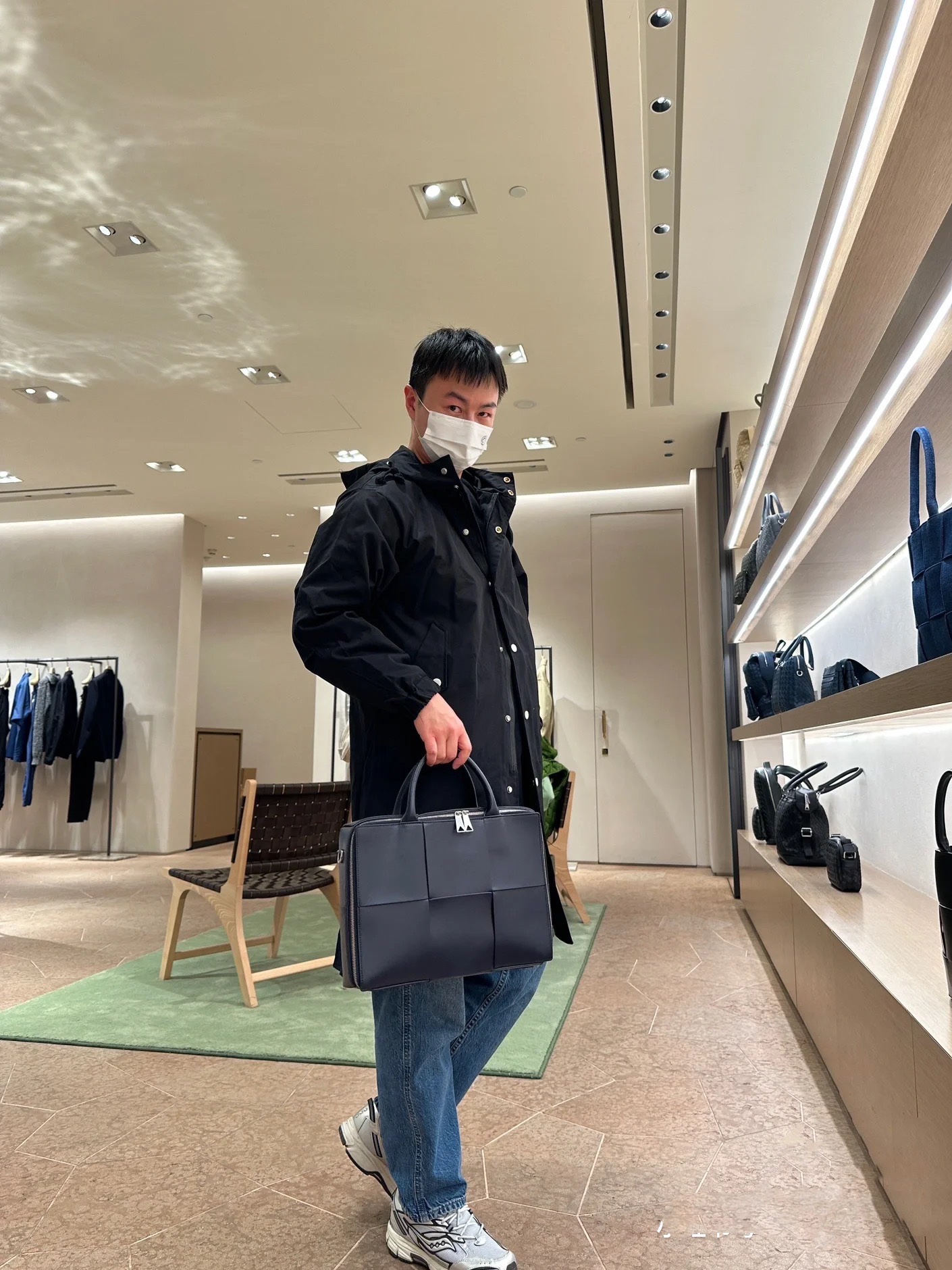 보테가 아르코 브리프케이스