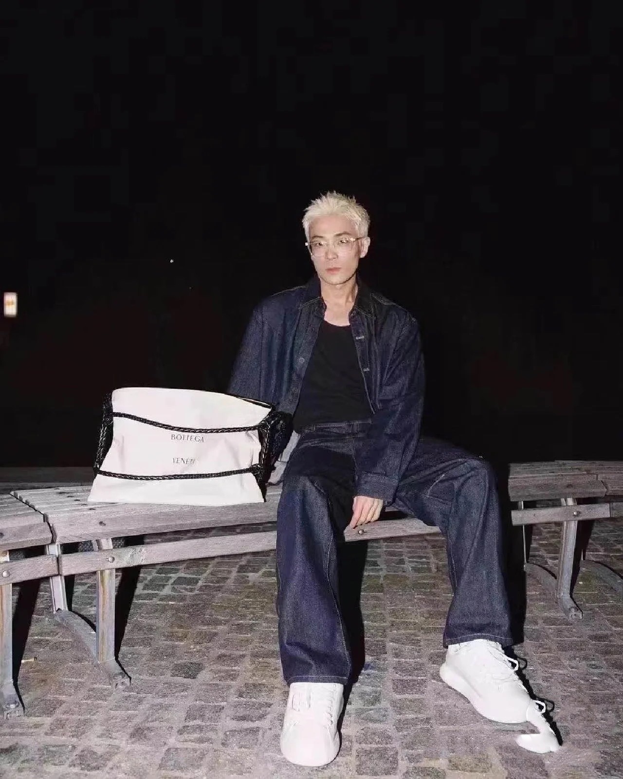 보테가 콰드론노 토트백