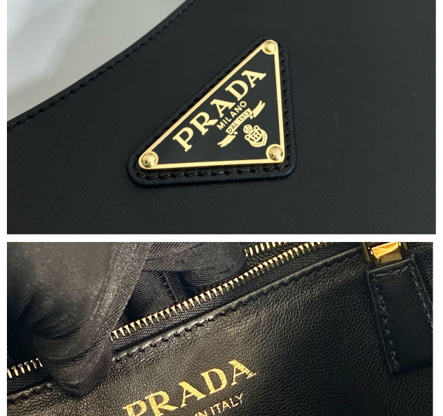 PRDA. 갤러리아 사피아노 가죽 토트백(2color)