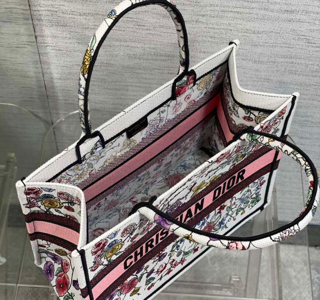 D. 쟈뎅 디베르 모티프 미디엄 북 토트백(2color)
