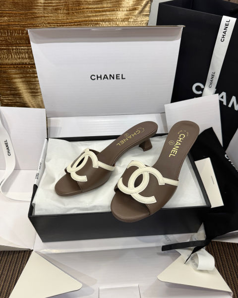 샤넬 뉴 더블 C 키튼힐 4cm (3color)