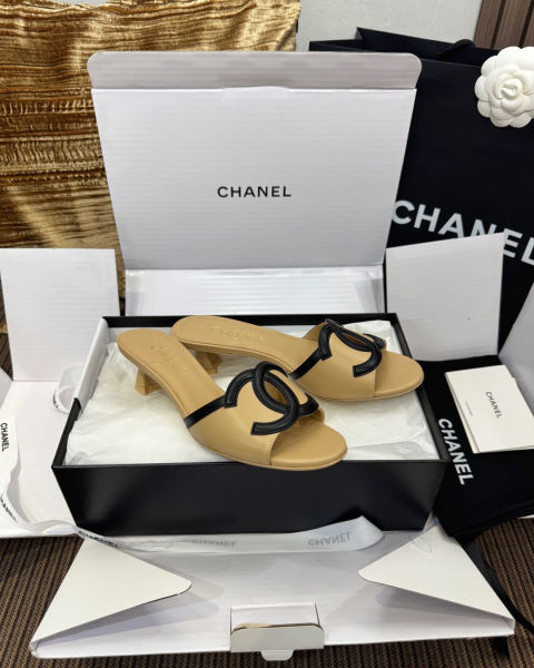 샤넬 뉴 더블 C 키튼힐 4cm (3color)