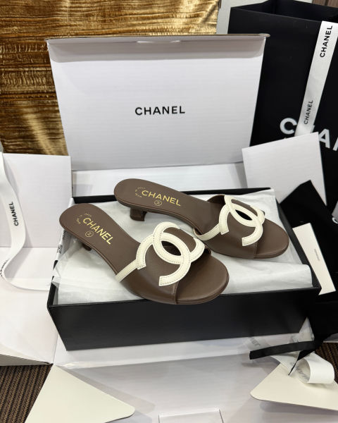 샤넬 뉴 더블 C 키튼힐 4cm (3color)