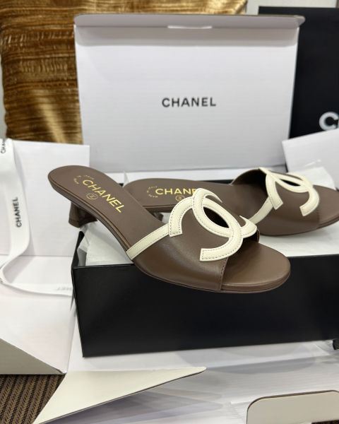 샤넬 뉴 더블 C 키튼힐 4cm (3color)