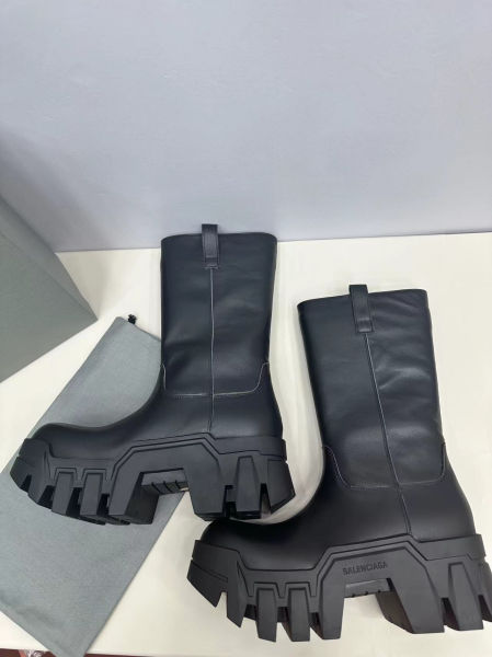 발렌시아가 불도저 챌시 부츠 하이