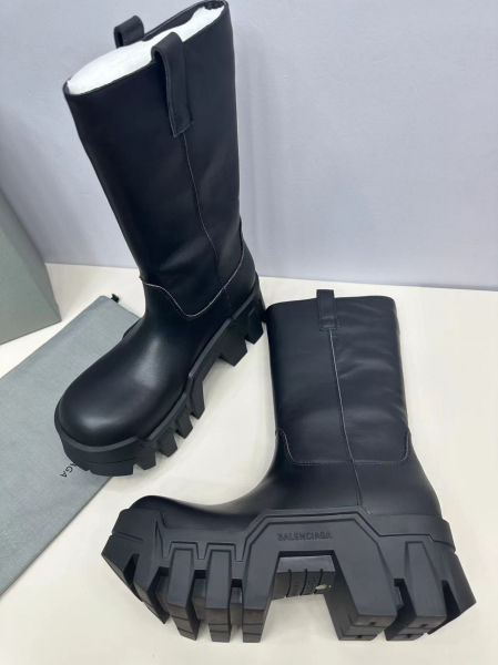 발렌시아가 불도저 챌시 부츠 하이