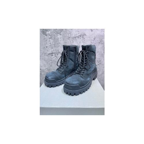 발렌시아가 디스트레스드 스트라이크 부츠(4color)