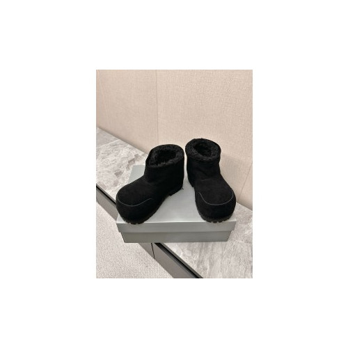 발렌시아가 알래스카 로우 털 부츠(5color)