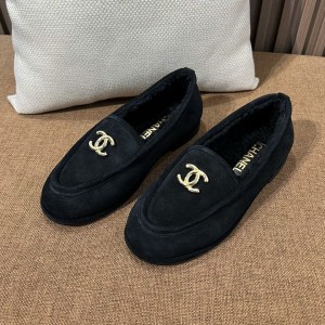 샤넬 스웨이드 테디 로퍼(3color)