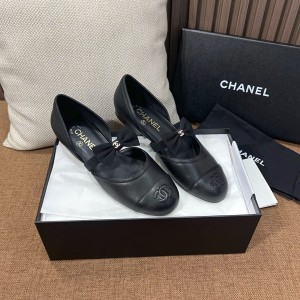 샤넬 25A 메리제인 플랫 슈즈(2color)