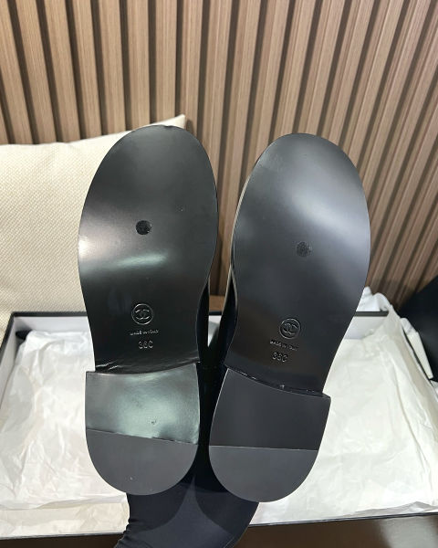 샤넬 롱 부츠