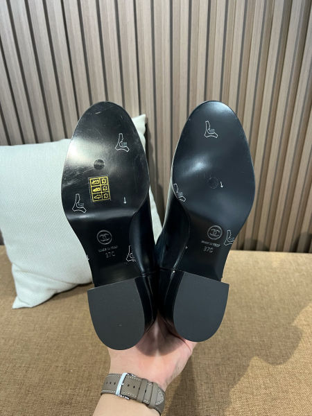 샤넬 퀄팅 롱 부츠