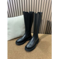 샤넬 롱 통굽 부츠