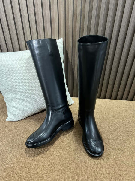 샤넬 롱 부츠