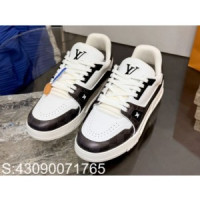 [152] L. LV 체커보드 이음 54# 스니커즈