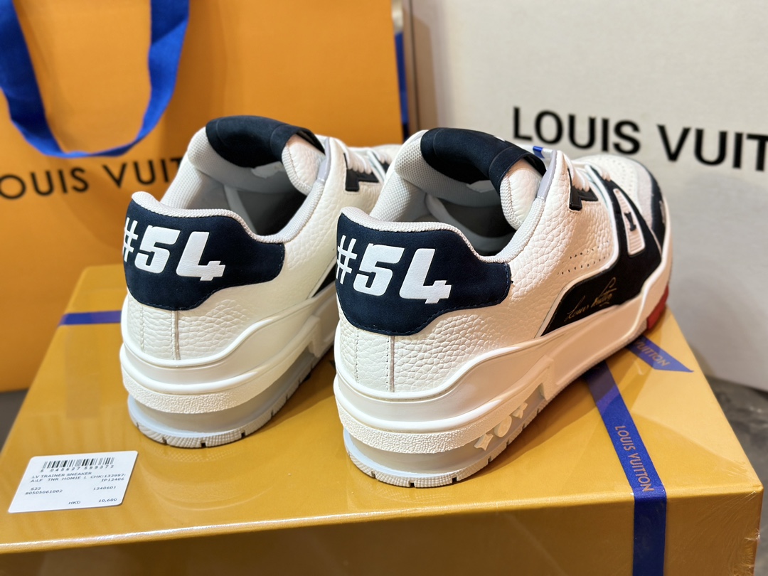 [152] L. 커플 LV NEW YORK 트레이너 스니커즈 블랙