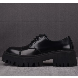 발렌시아가 트랙터 슈즈 6.5CM 블랙