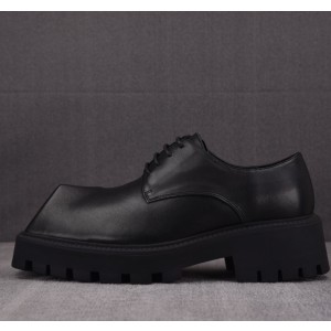 발렌시아가 라이노 더비 슈즈 블랙