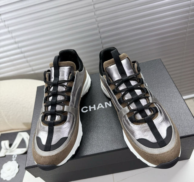 CH. cc로고 카프스킨 스니커즈(5color)