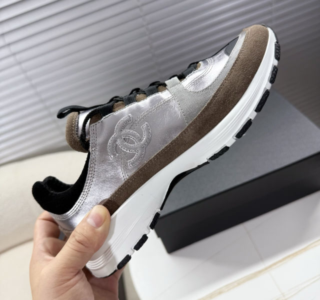 CH. cc로고 카프스킨 스니커즈(5color)