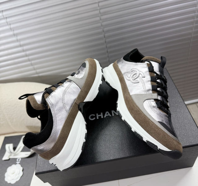 CH. cc로고 카프스킨 스니커즈(5color)