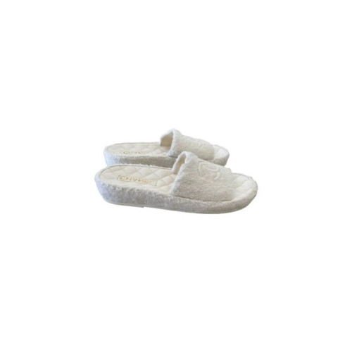 C. faux fur 슬리퍼 (블랙,화이트)