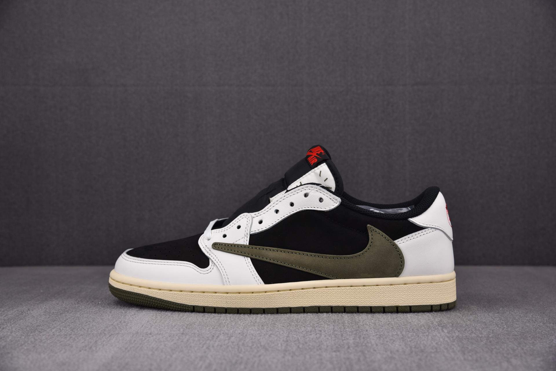N. AJ1 스캇로우 올리브